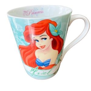 DISNEY ARIEL LITTLE MERMAID PRINCESS MUG CUP CERAMIC